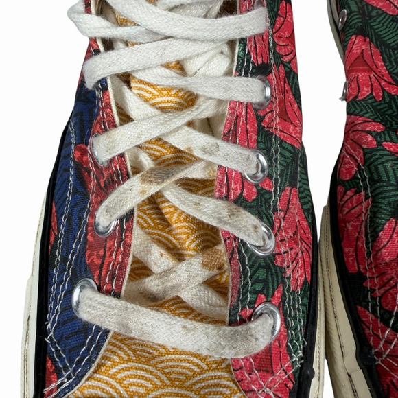 Converse Chuck 70 High Top Culture Weave Floral Multi Mens Size 11.5 - Picture 7 of 7